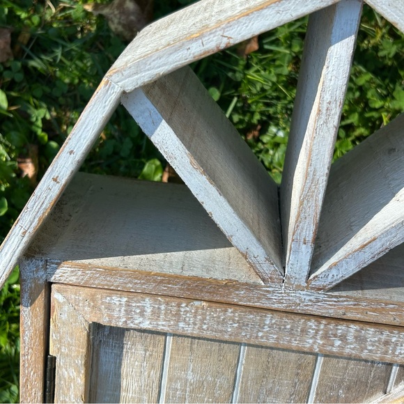 Hobby Lobby Rustic Barn Wood Decor - Brown and Cream - Picture 6 of 8